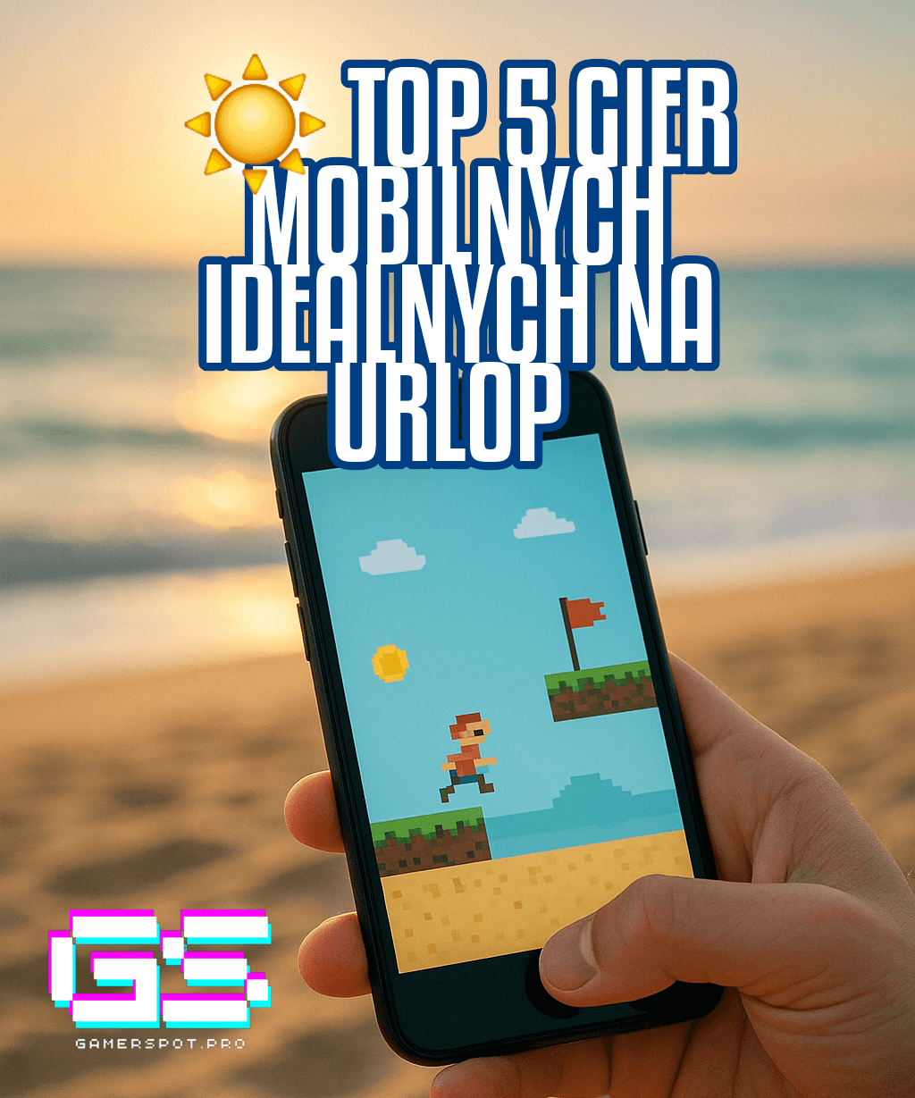 🌞 TOP 5 Gier Mobilnych Idealnych na Urlop 👾